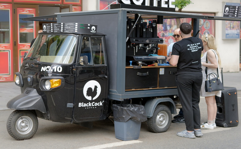 Mini street cafe